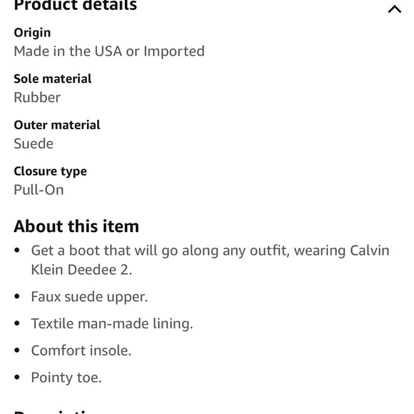 NEW $310 Calvin Klein Deedee 2 Dark brown knee high boots women size 6 - Picture 8 of 8